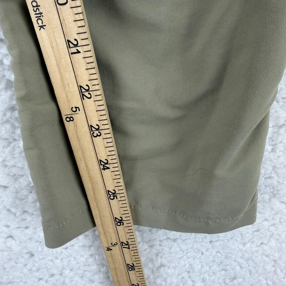 Under Armour Chino Pants Boys 12 Green Relaxed Fit Performance Golf Pocket 24x26